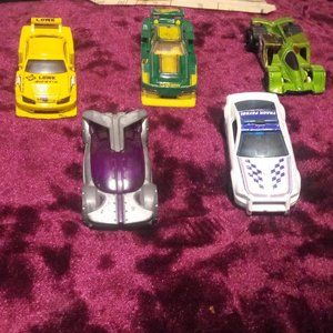 Five hot wheels